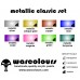 warcolours metallics - classic paint set  (layering and effects) - 8 bottles